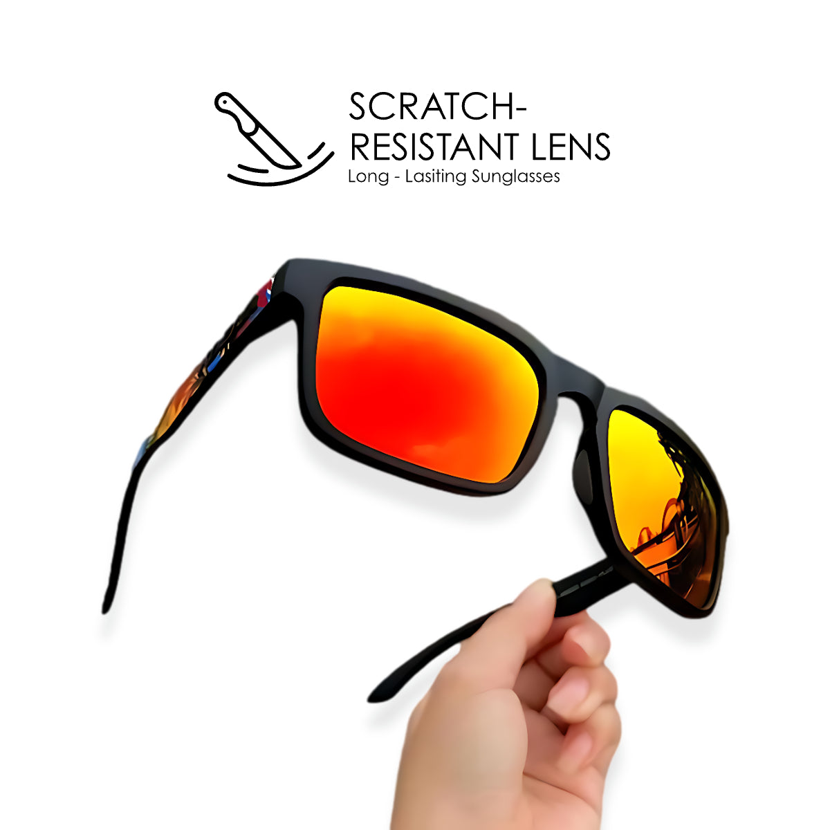Pro Polarized Sunglasses with Anti-Scratch Coating